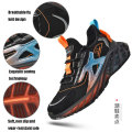 Luminous bird's nest popcorn light running men's fashion shoes mens young breathable sneakers,shoes men sneaker,sports shoe